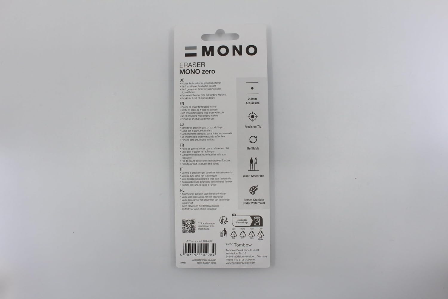 Tombow 2-3 mm Refill Mono Precision Eraser