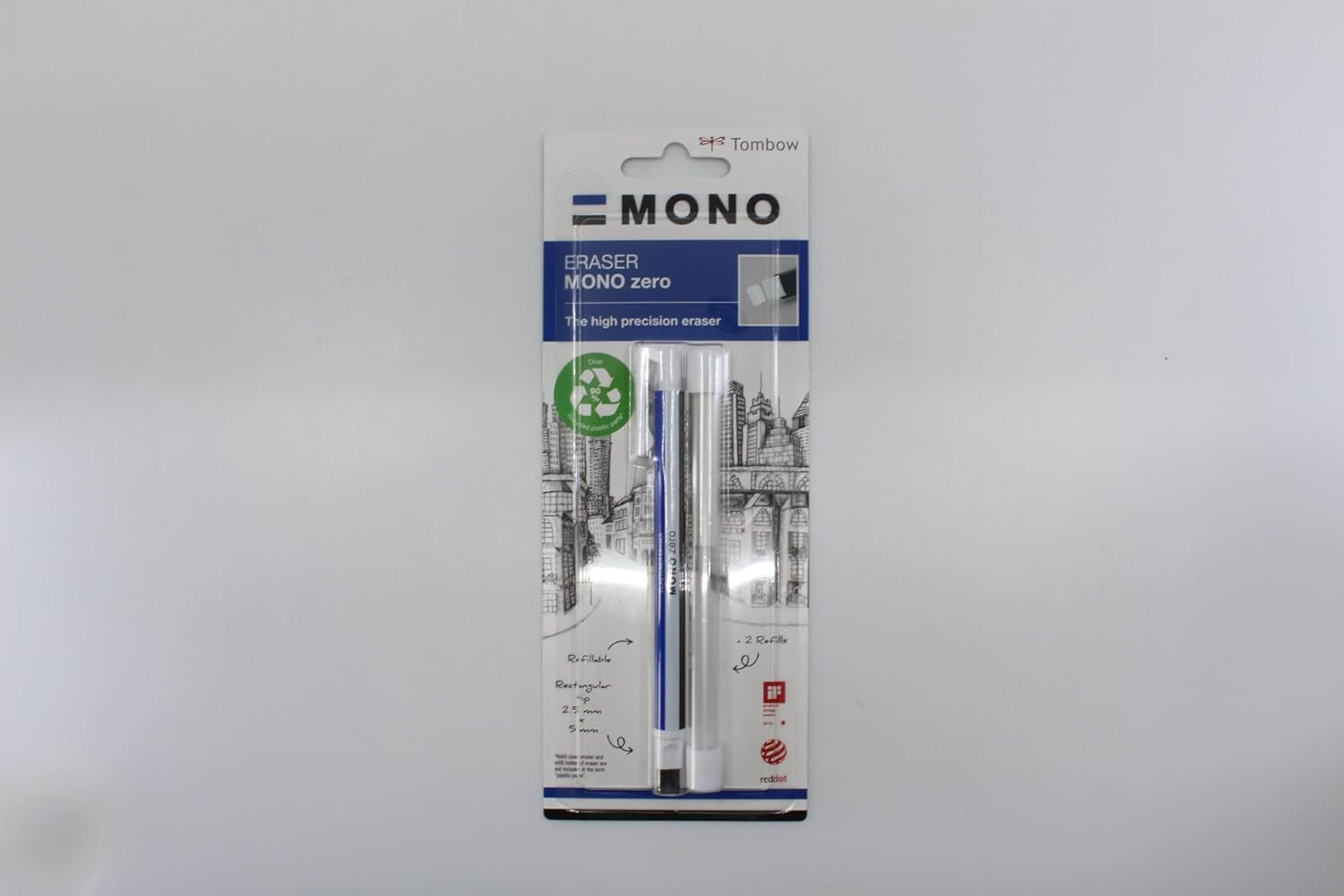 Tombow 936163 - Porta borrador, 2.5 mm