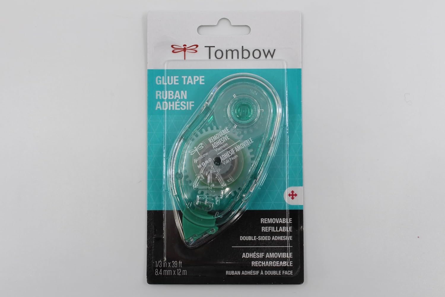 Tombow PN-MK - Rollo de cinta adhesiva (8,4 mm x 12 m