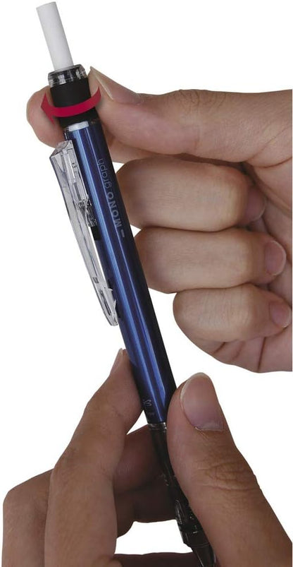 Tombow Mono Graph - Portaminas, goma de borrar integrada, multicolor