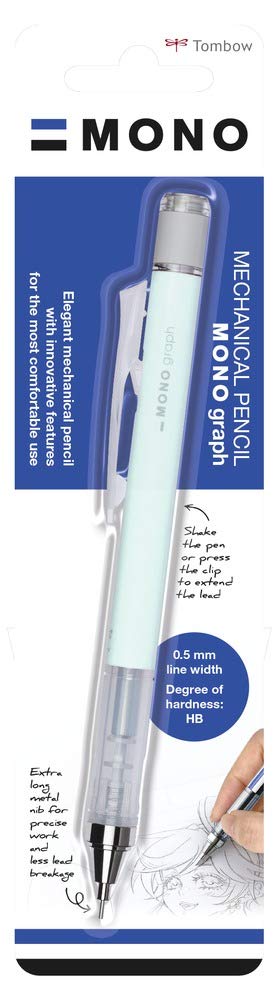 Tombow - MONO Graph Portaminas Profesional con Mina 0.5, Diseño Exterior