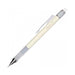 Tombow - MONO Graph | Portaminas Profesional con Mina 0.5 - Diseño Exterior Amarillo Crema