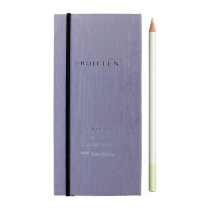 Tombow IROJITEN artist's coloured pencil set of 10, bright colours l, wax-based lead for smooth transitions