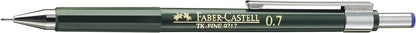 Faber-Castell TK-FINE 9717 HB mechanical pencil - mechanical pencils (green, Black, HB, 0.7 mm, pack of 10