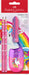 FABER-CASTELL 111518 - Unicorn writing set with HB pencils, sharpener and eraser, school set for children