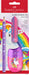 Faber-Castell 111528 Unicorn Writing Set with Jumbo Pencil, Sharpener and Eraser, School Set for Children