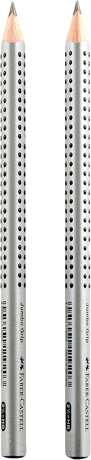 Faber-Castell Jumbo Grip HB 111992 Pencil Set of 2