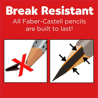 Faber Castell Jumbo Grip 111997 B Pencil Pack of 2