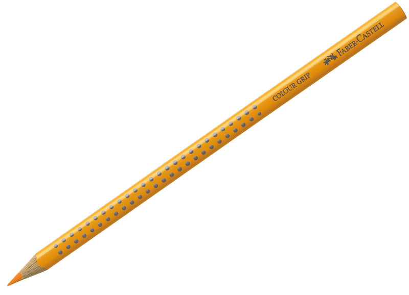 Faber Castell COLOUR GRIP PENCIL DARK CHROME YELLOW (BXD 12)