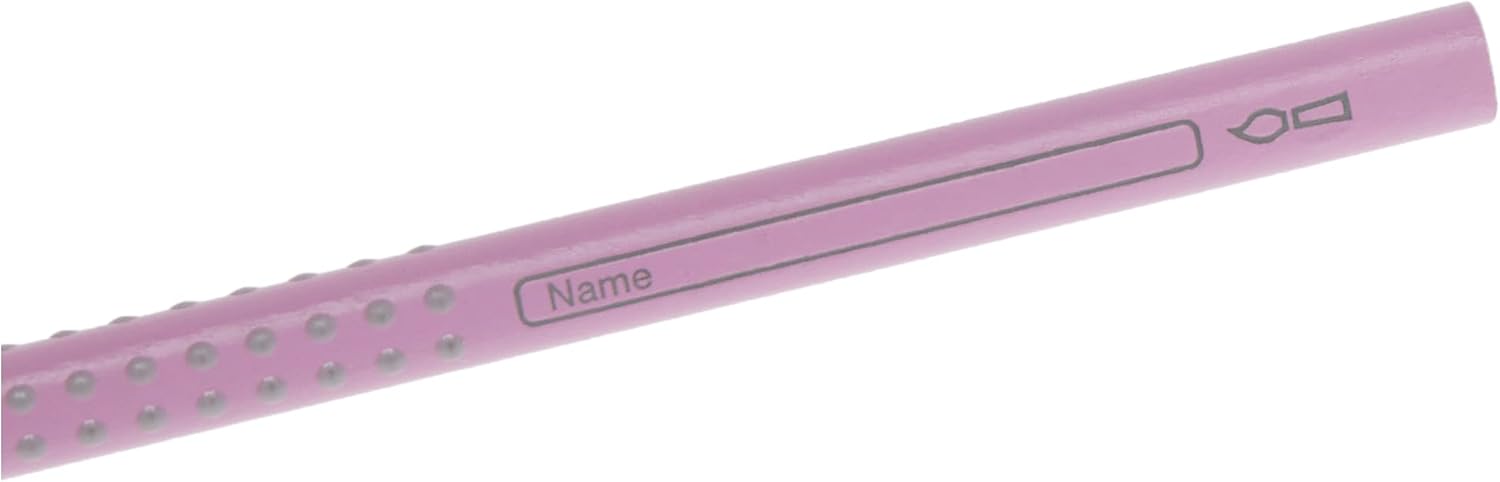 Faber-Castell 112419 - Buntstift 2001, FSC 100%, Colour Grip, magenta hell