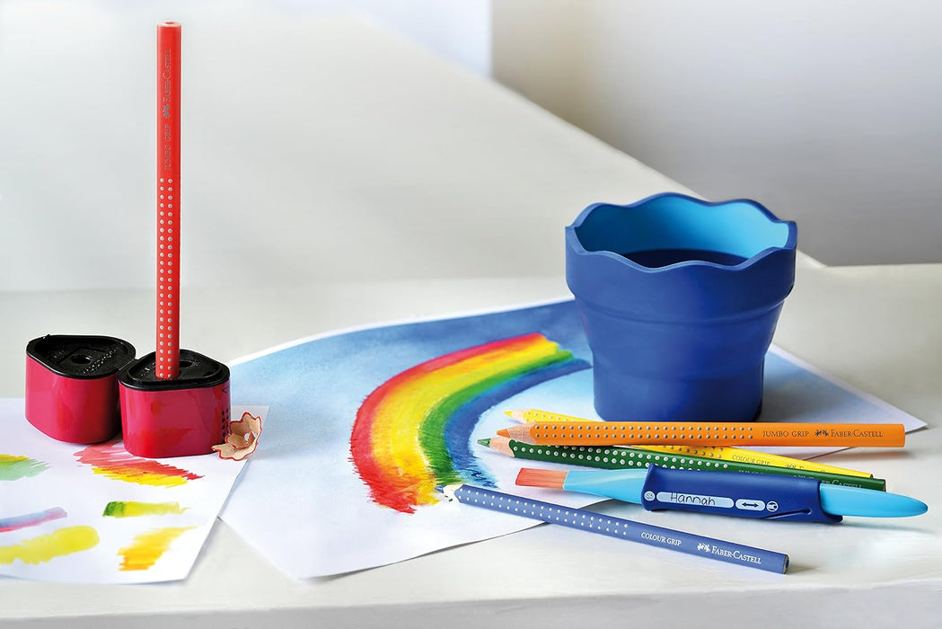 Faber Castell COLOUR GRIP PENCIL PALE GERANIUM LAKE (BOX 12)