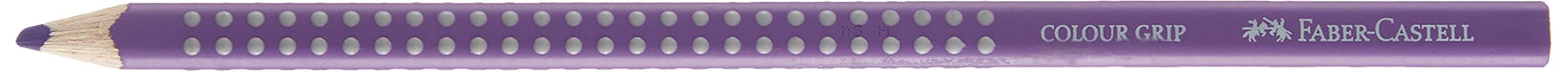 Faber-Castell Colour Grip Triangular Coloured Pencil Purple
