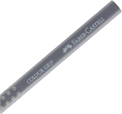 Faber-Castell Colour Grip Triangular Coloured Pencil Cold Grey IV