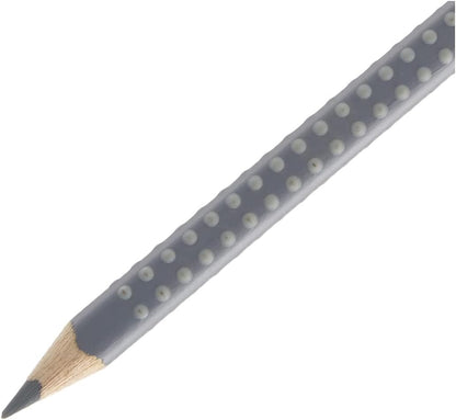 Faber-Castell Colour Grip Triangular Coloured Pencil Cold Grey IV