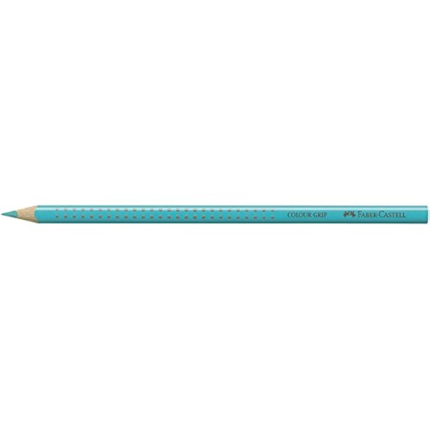 Faber-Castell Grip turquesa 1pieza (S) laápiz de color – Lápices de color (1 pieza (S), fijo, turquesa, turquesa, redondo