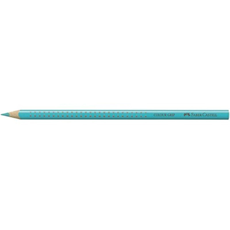 Faber-Castell Grip turquesa 1pieza (S) laápiz de color – Lápices de color (1 pieza (S), fijo, turquesa, turquesa, redondo