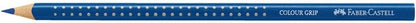Faber-Castell Triangular Colouring Pencils Colour Grip, T Rkis Blue