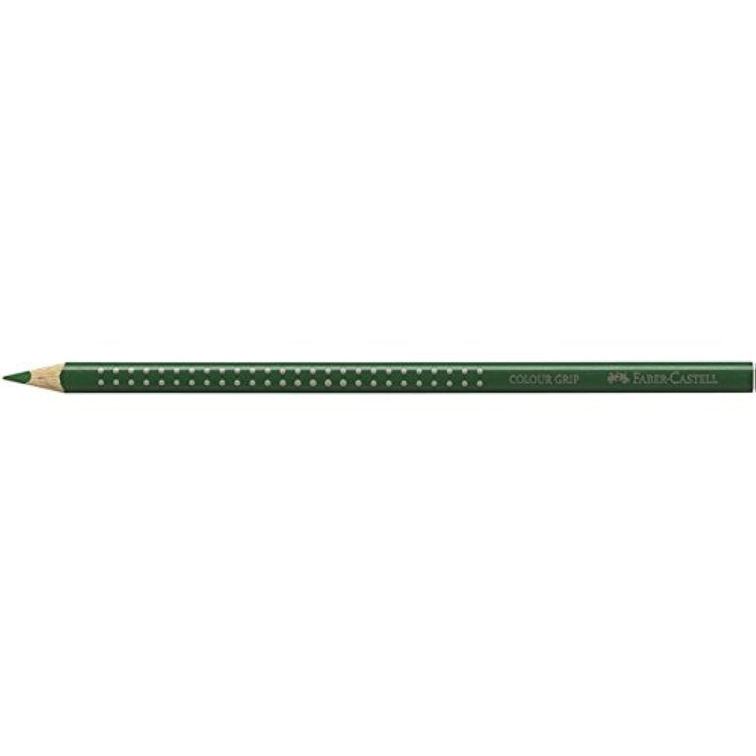 Faber-Castell Grip Verde 1pièce (S) lápiz color – Lápices de colores (1 pieza (S), Verde, Verde, triangular
