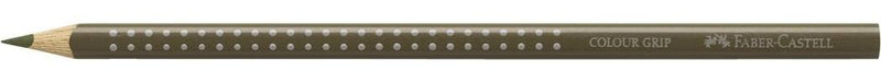 Faber-Castell 112473 - Matita colorata Colour Grip, verde oliva-giallastro