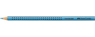 Faber-Castell Crayon de couleur Bleu métallisé