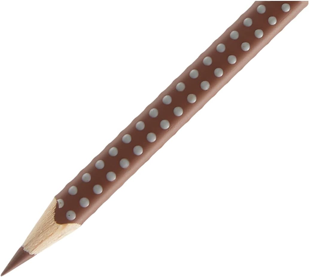 Faber-Castell Triangular Colour Grip Coloured Pencil Burnt Siena