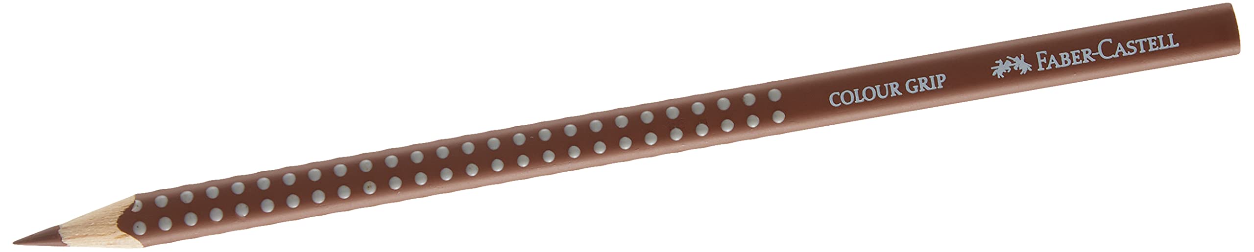 Faber-Castell Triangular Colour Grip Coloured Pencil Burnt Siena