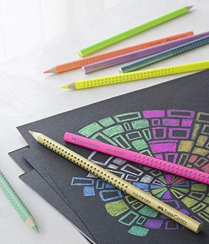 Faber-Castell Colour Pencil Colour Grip Green Metallic