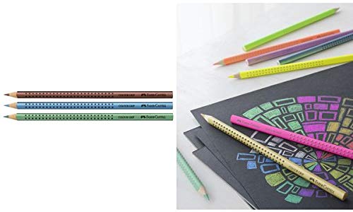 Faber-Castell Colour Pencil Colour Grip Green Metallic