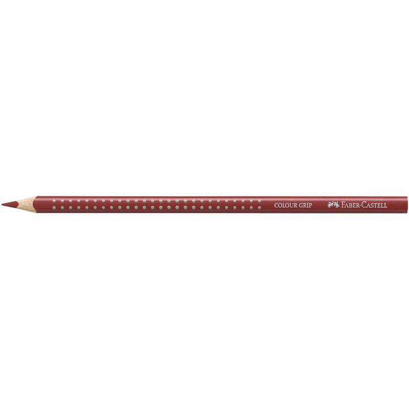 Faber-Castell 112492 - Matita colorata Colour Grip, colore: Rosso indiano