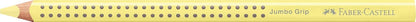Faber-Castell 114806 - Jumbo Grip Pencil - Pastel Yellow
