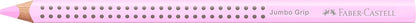 Faber-Castell 114819 - Jumpo Grip Pencil - Pastel Pink