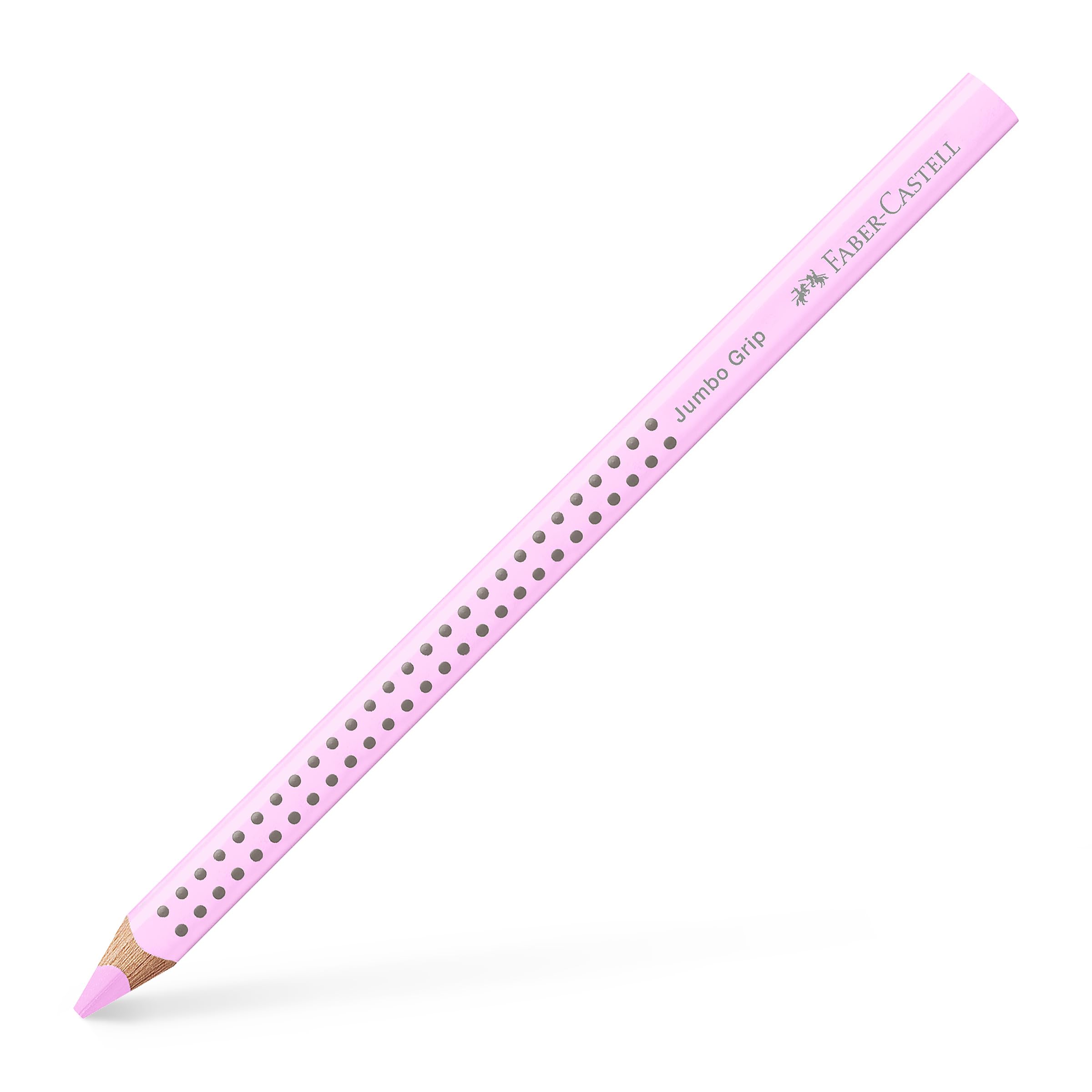 Faber-Castell 114819 - Jumpo Grip Pencil - Pastel Pink