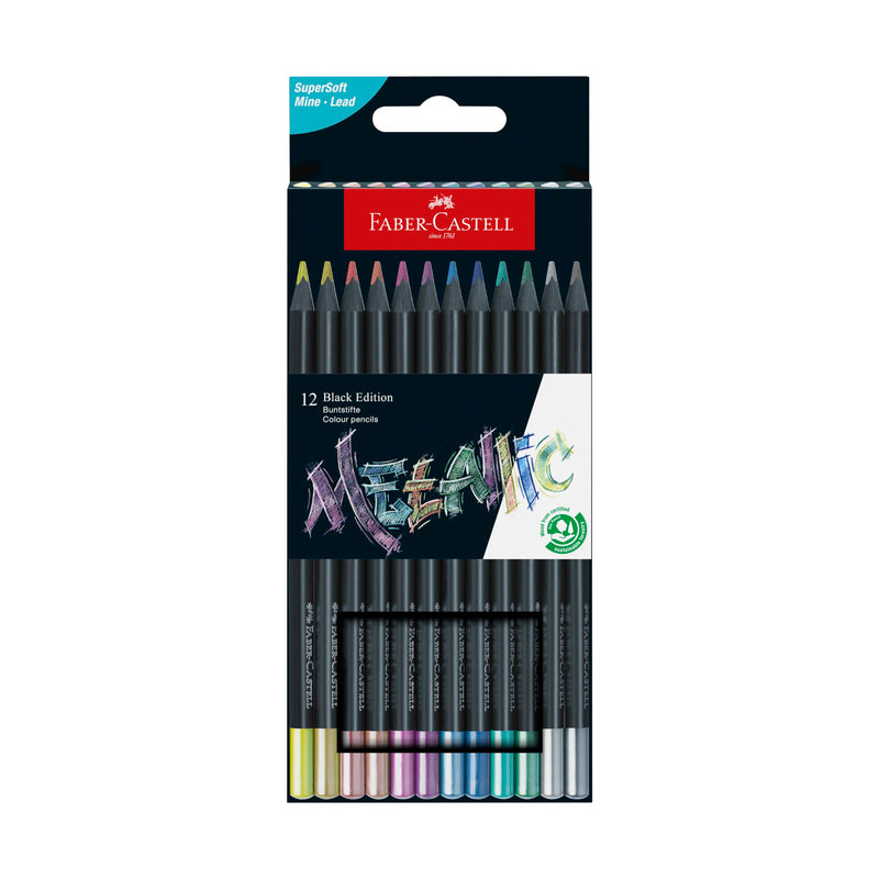 Faber-Castell Kleurpotloden Black Edition Metallic