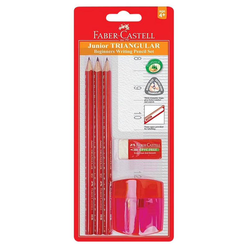Junior Grip Pencil Ruler set