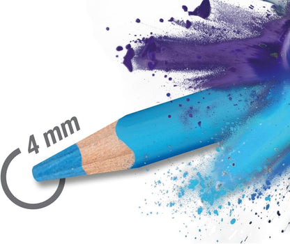 Faber-Castell Triangular Colour Pencils (Pack of 24