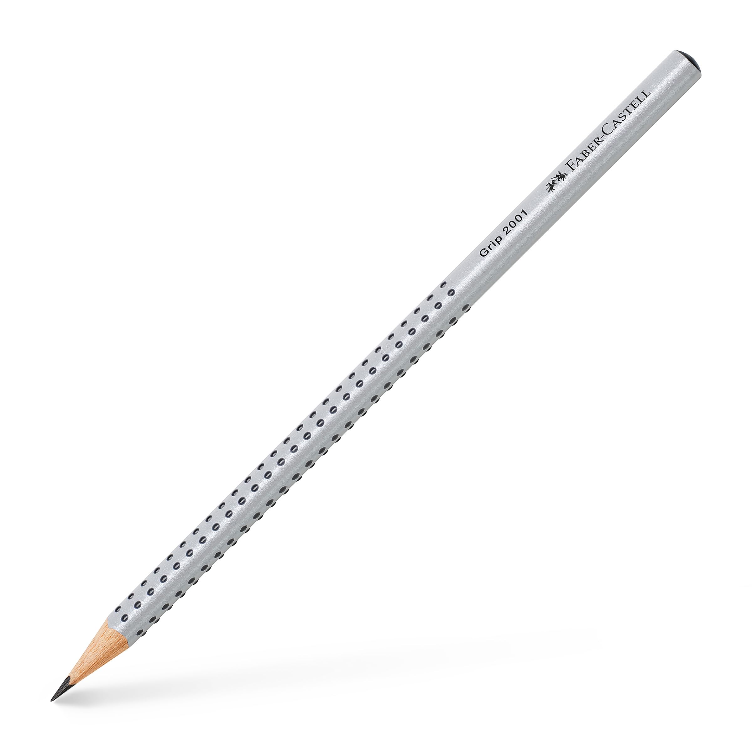 Faber-Castell Grip 2001 - Lápiz (dureza 2B), color negro