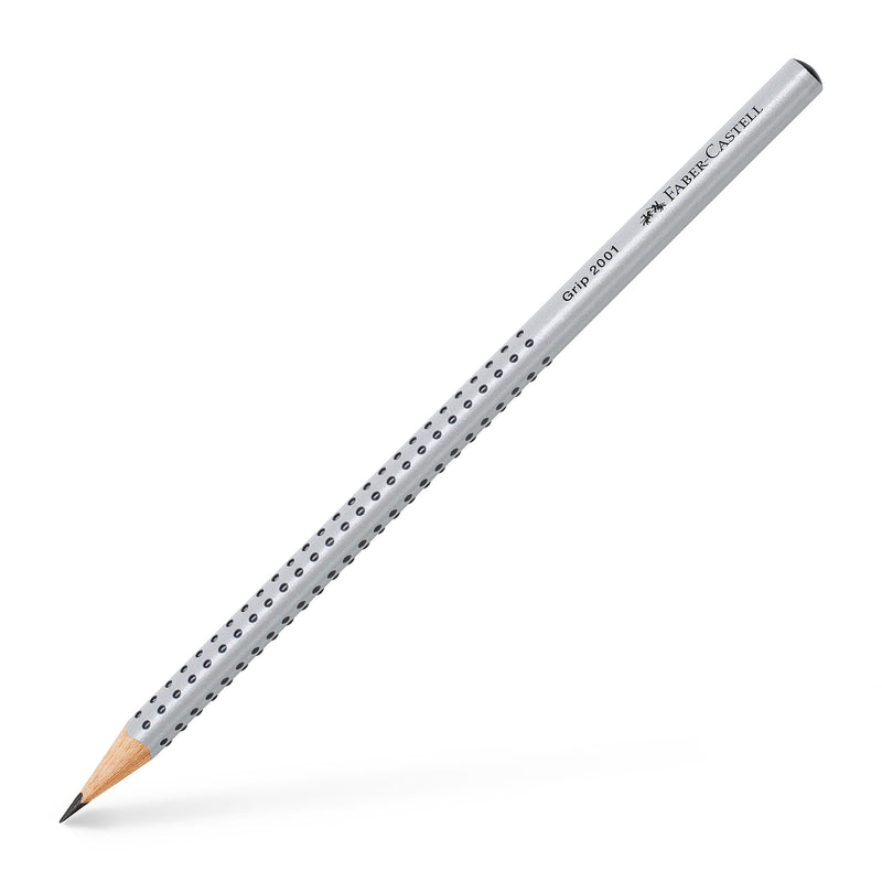 Faber-Castell Grip 2001 - Lápiz (dureza 2B), color negro