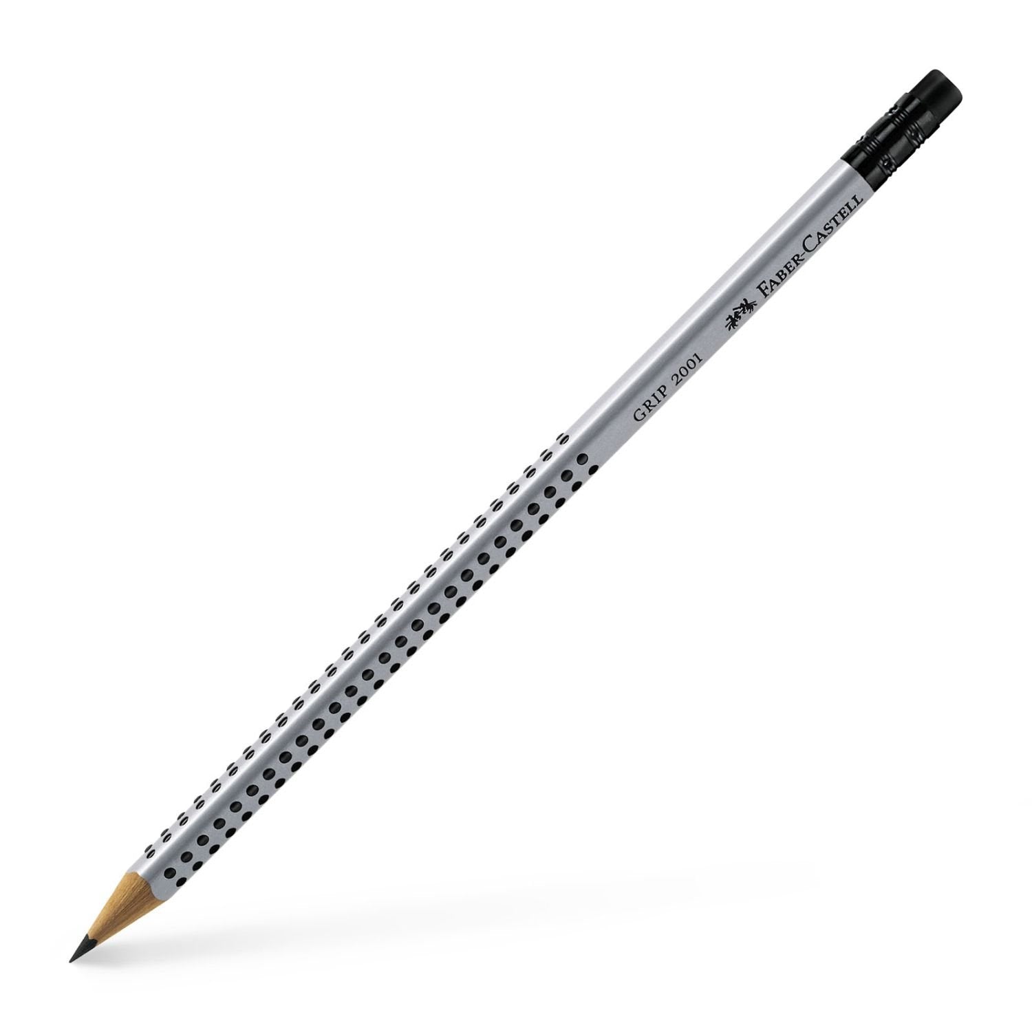 Faber-Castell Blacklead pencil GRIP 2001 HB with eraser tip