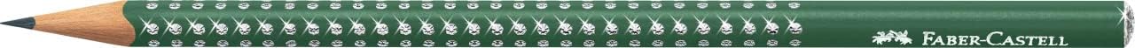 Faber-Castell Sparkle Graphite Pencil, Forest Green