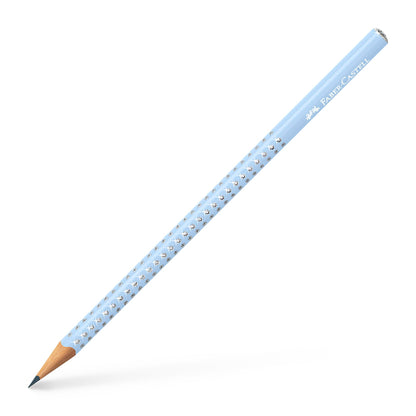 Faber-Castell 118251 Graphite Pencil Sparkle Pearlescent Sky Blue