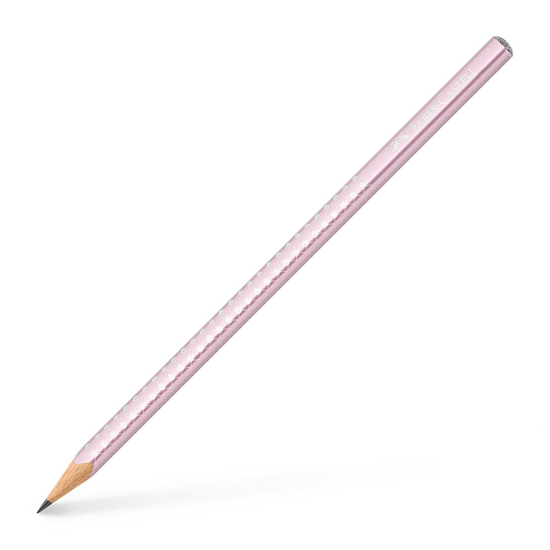 Faber-Castell Graphite Pencil - Sparkle Rose Metallic