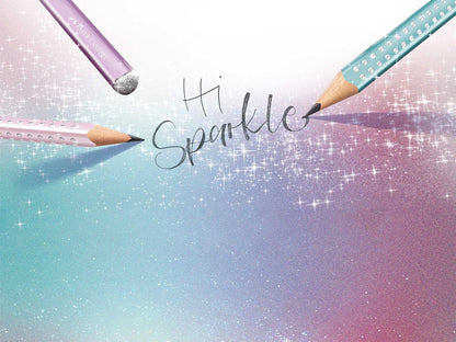 Faber-Castell Graphite Pencil - Sparkle Ocean Metallic