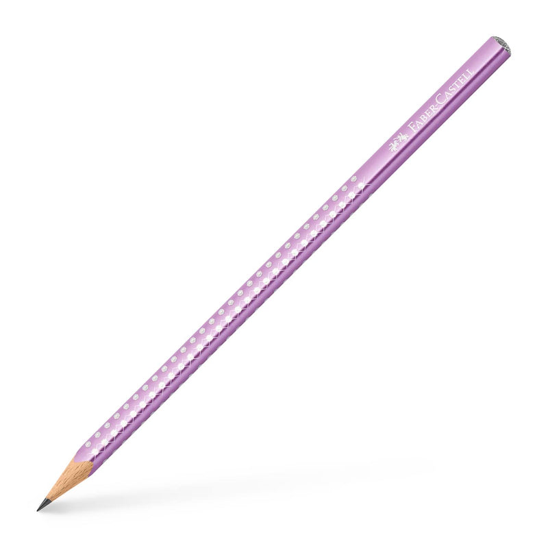 Faber-Castell Graphite Pencil - Sparkle Violet Metallic