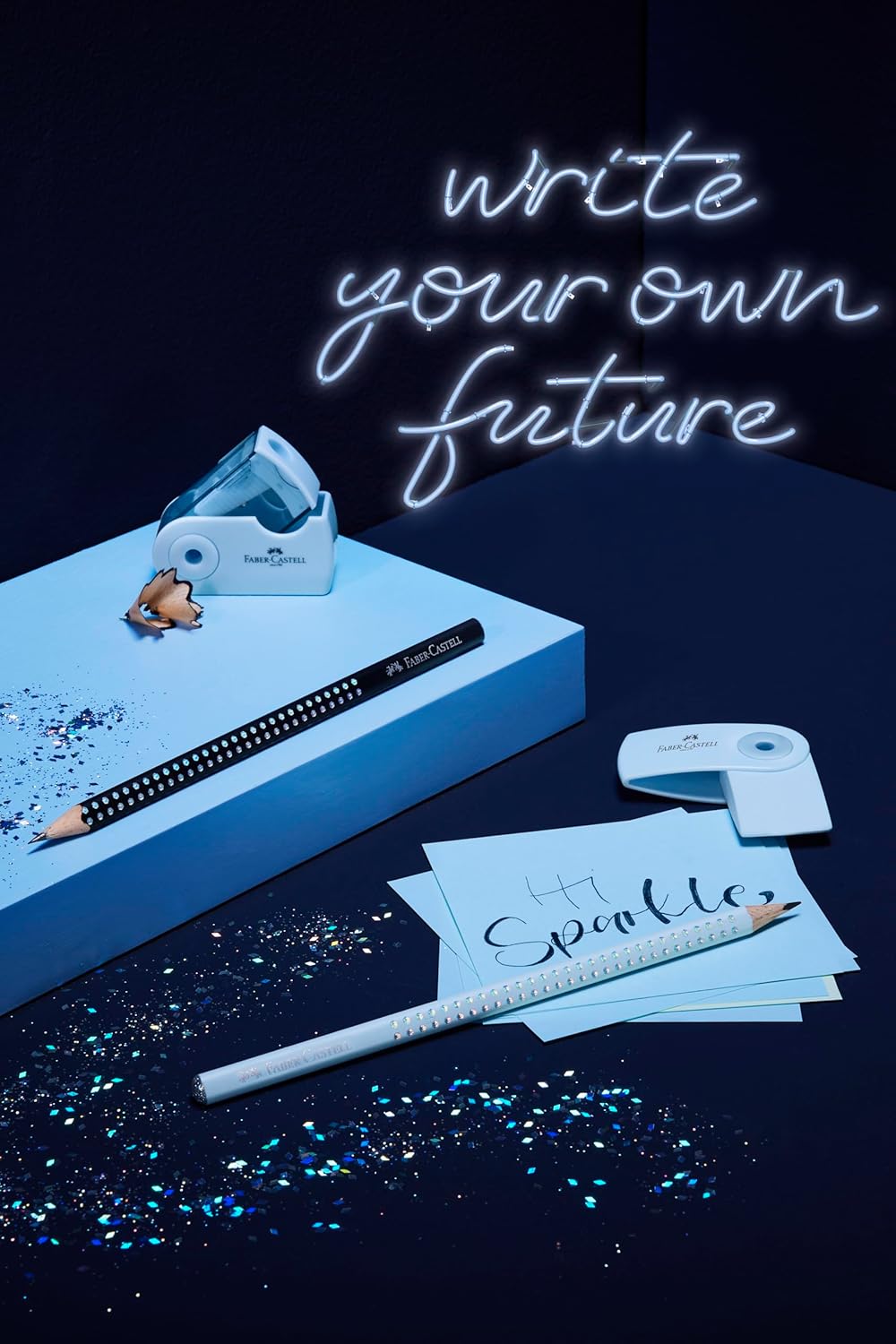 Faber-Castell 118299 - Sparkle Pearl Graphite Pencil - Black
