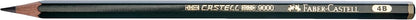 Faber-Castell Miscellaneous Castell 9000 Graphite Pencil, Pencil, 4B, For Art, Craft, Drawing, Sketching, Home, School, University, Colouring