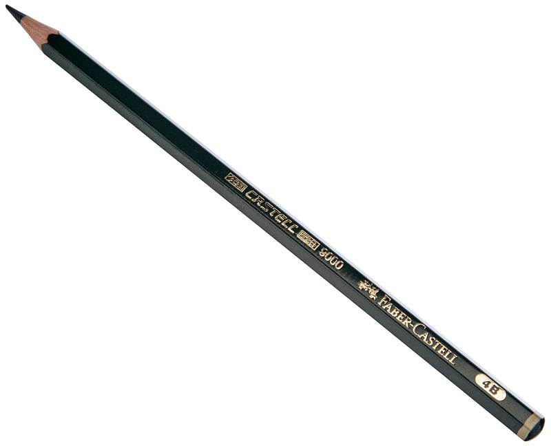 Faber-Castell Miscellaneous Castell 9000 Graphite Pencil, Pencil, 4B, For Art, Craft, Drawing, Sketching, Home, School, University, Colouring