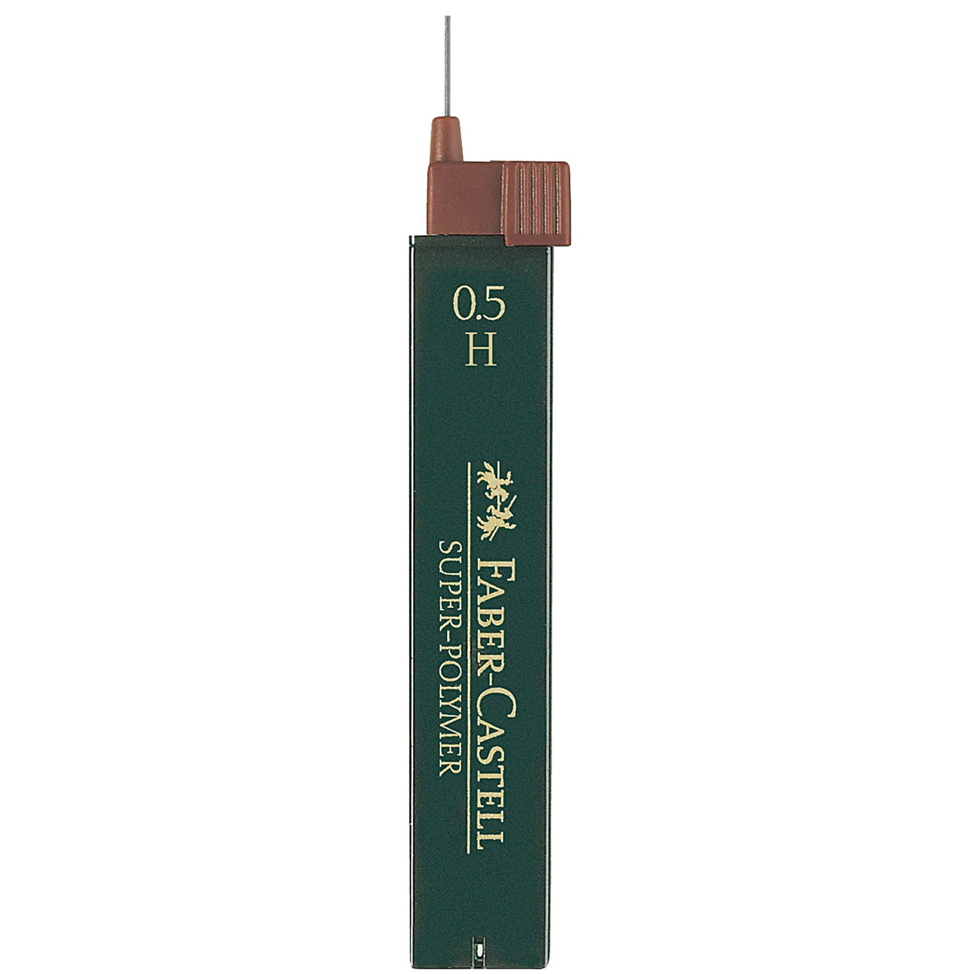 Faber-Castell Miscellaneous Super-Polymer Fineline Lead, 0.5mmBlack, H, For Art, Craft, Drawing, Sketching, Home, School, University, Colouring
