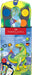 Faber-Castell 125036 Dino Connector Watercolour Box with 12 Colours Including Opaque White Tube and Sticker