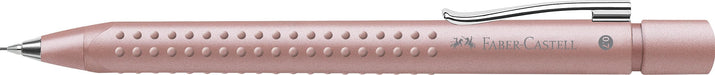 Faber-Castell Grip Pale Rose 131262 Mechanical Pencil Hardness B Lead 0.7 mm with Eraser