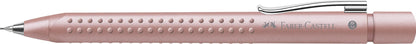 Faber-Castell Grip Pale Rose 131262 Mechanical Pencil Hardness B Lead 0.7 mm with Eraser